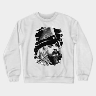 Leon Russell \\ Poster Art Crewneck Sweatshirt